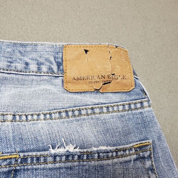 Mens American Eagle Distressed Jeans Size 32 - Picture 6 of 12